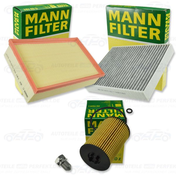 MANN  Inspektionskit Filter Satz XS (AK)